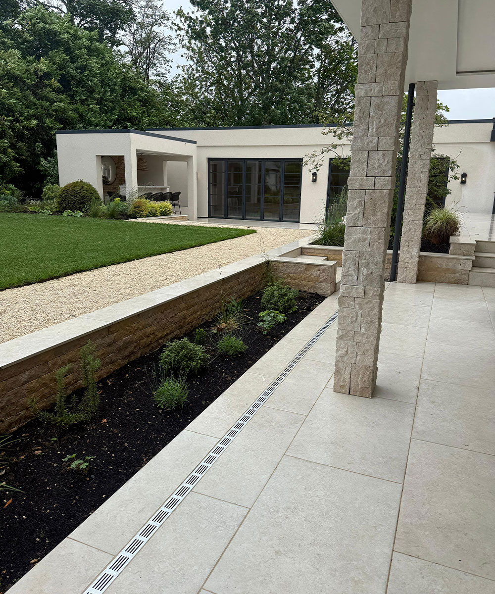 Lymington Beige Coach House Cladding Curbridge