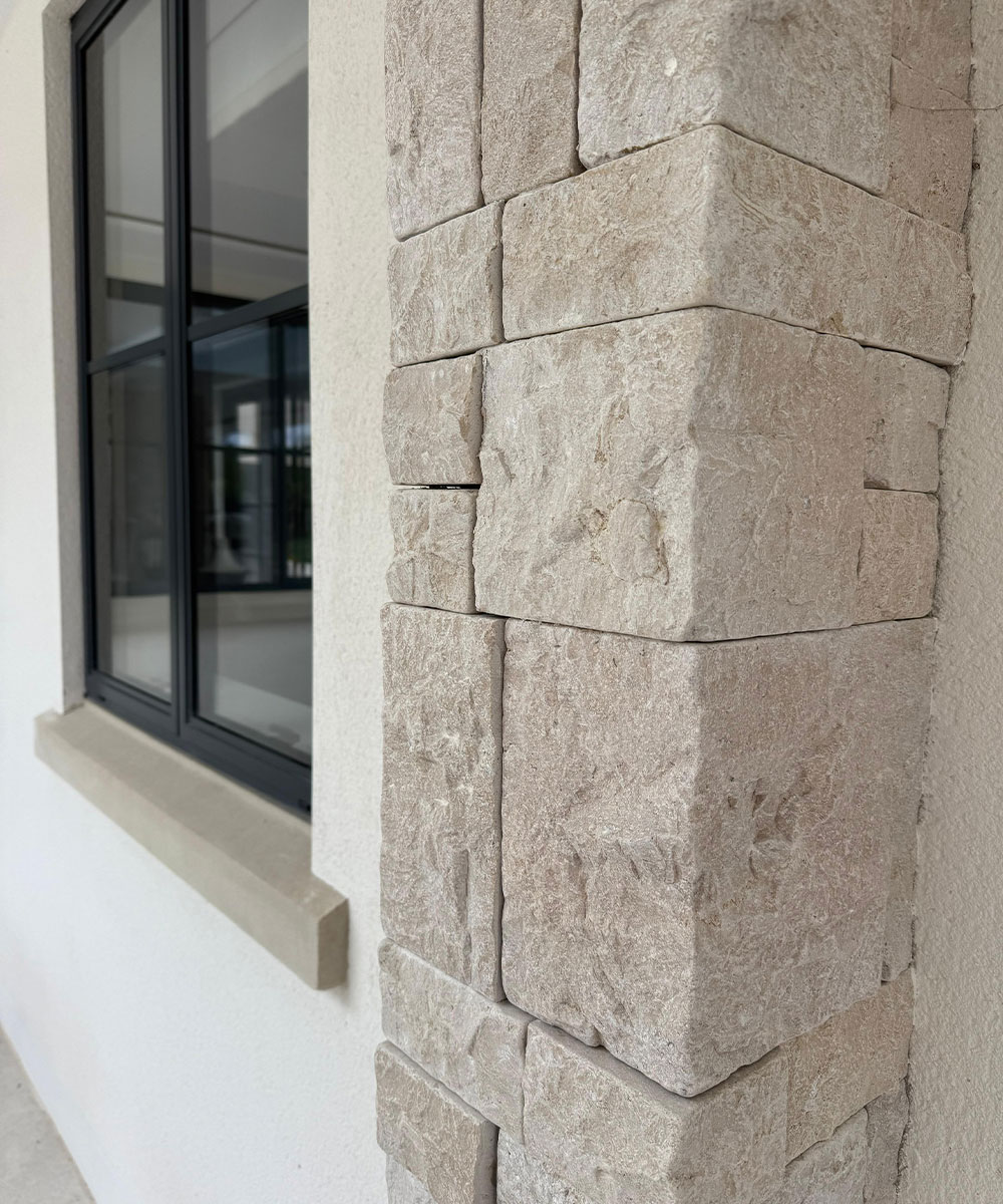 Lymington Beige Coach House Cladding Curbridge