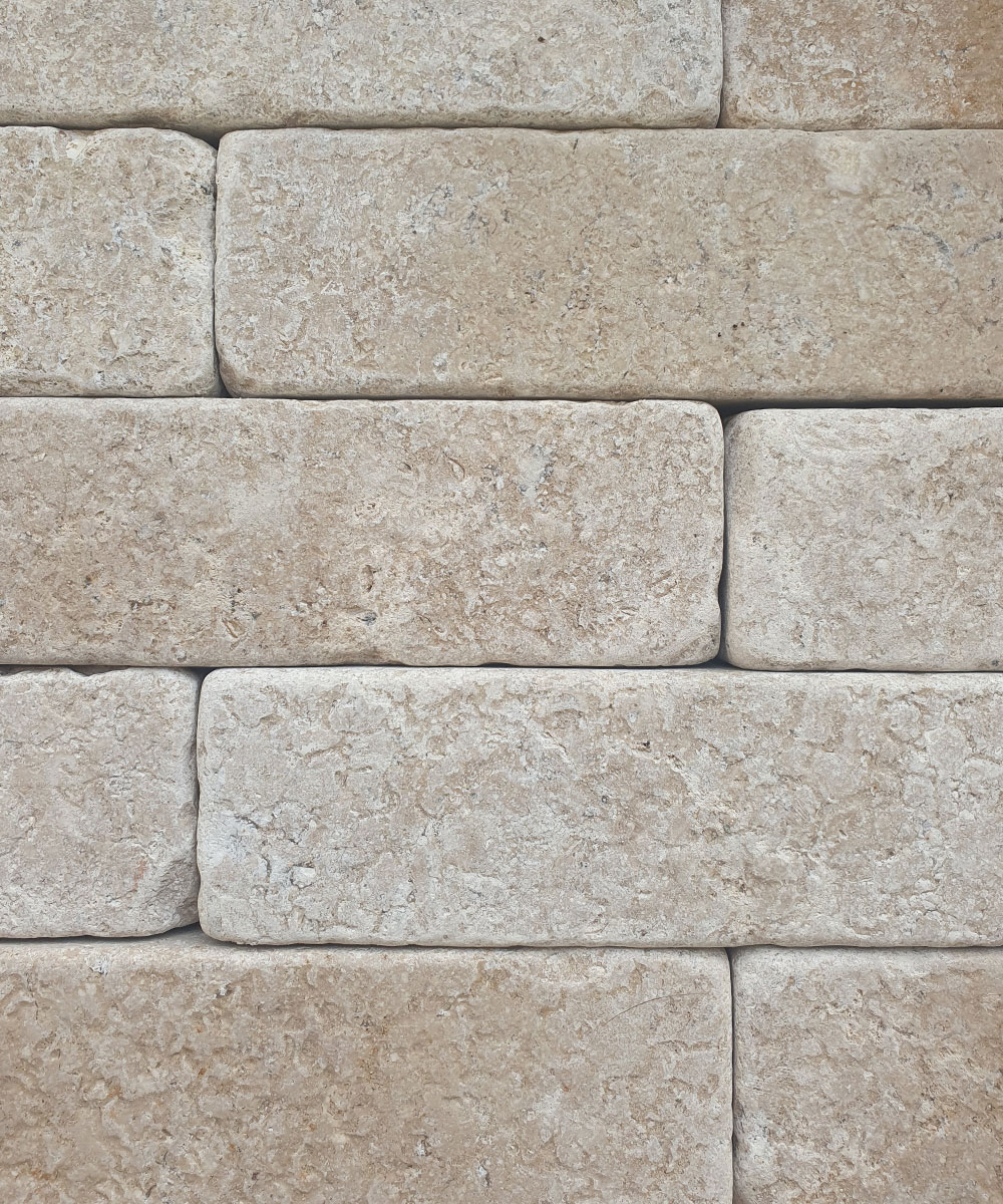 Lymington Dune Acid Etched Limestone Wall Pavers Southampton