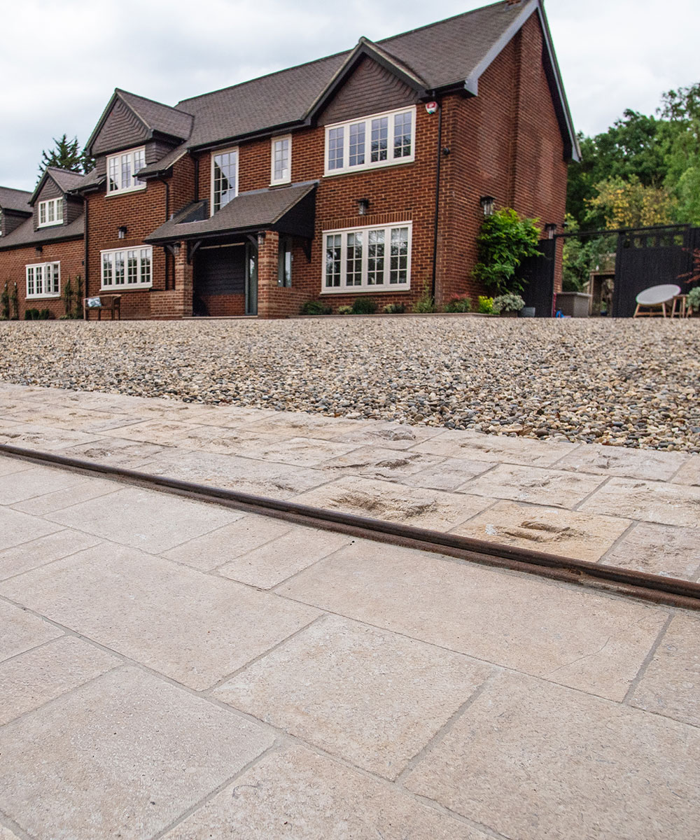Lymington Dune Limestone Courtsetts Driveway