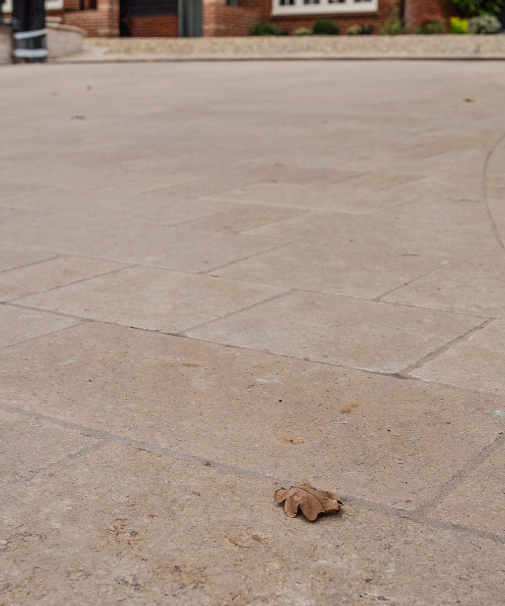 Lymington Dune Limestone Courtsetts Driveway