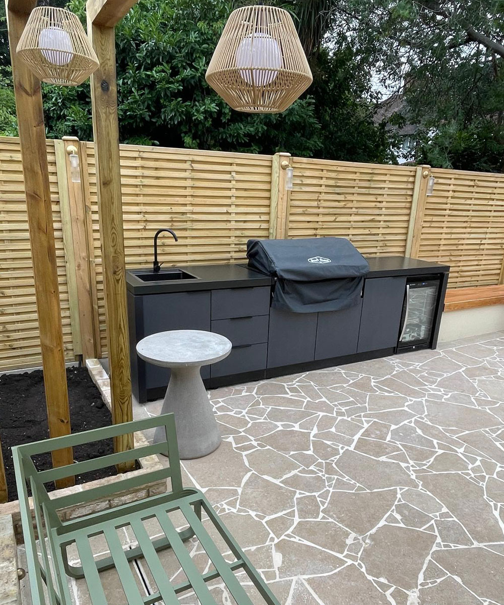 Lymington Dune Limestone Crazy Paving