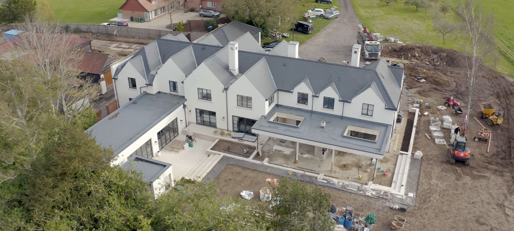 Limestone Wall Cladding Landscaping Project Curbridge