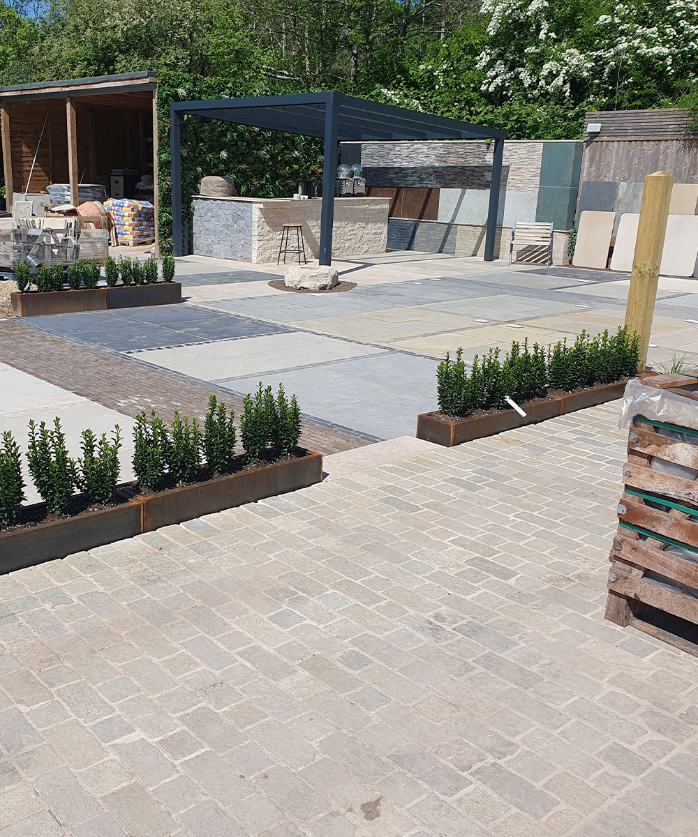 Sandford Corten Steel Planter