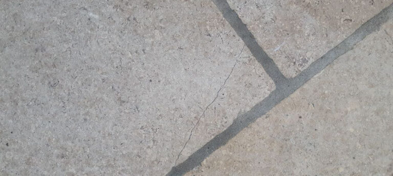 Fissure Lines in Limestone