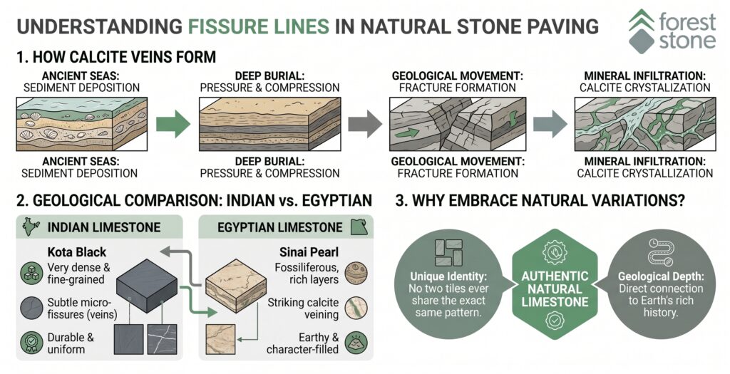 How Fissure Lines Occur