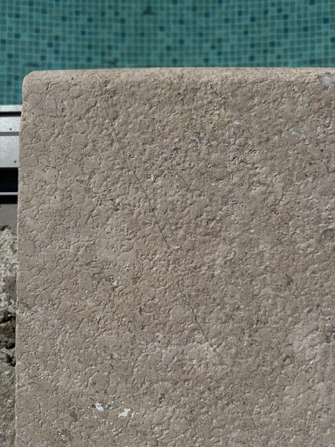 Fissure Line/Calcite Vein on a piece of Egyptian Limestone